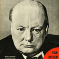 Guerre 1939-1945. Winston Churchill, en couverture de l'"Illustrated Magazine", 25 mai 1940. © crédits photos TopFoto / Roger-Viollet