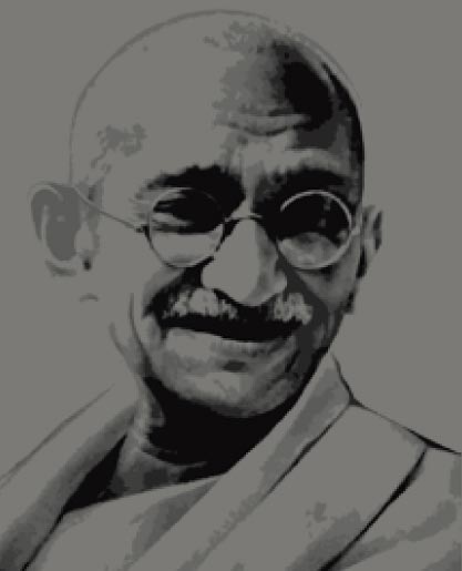 Portrait Mohandas Karamchand GANDHI