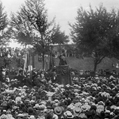 Jean Jaurès (1859-1914), homme politique français, à la tribune, lors du meeting de l'Internationale Socialiste à Stuttgart, en 1907. © crédits photos Roger-Viollet