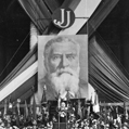 Commémoration de la mort de Jean Jaurès au Panthéon. Paris. © crédits photos Albert Harlingue / Roger-Viollet