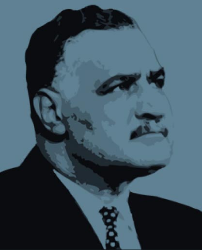 Portrait Gamal Abdel NASSER