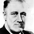 Franklin Delano Roosevelt (1882-1945), homme d'Etat américain. © crédits photos Albert Harlingue / Roger-Viollet